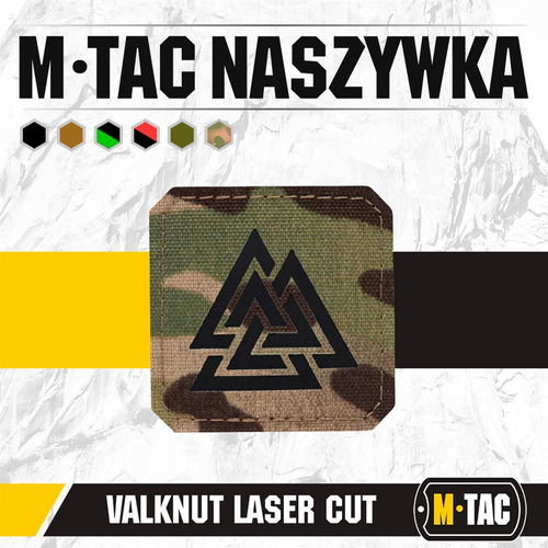 M-Tac - Valknut Laser Cut Patch - Multicam / Black - 51162802 - Morale Patch - Verschiedenes