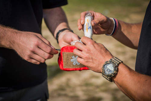 Medic Taschen - Helikon - Mini Med Kit® - Polizist - Shadow Grey - MO-M05-PO-35